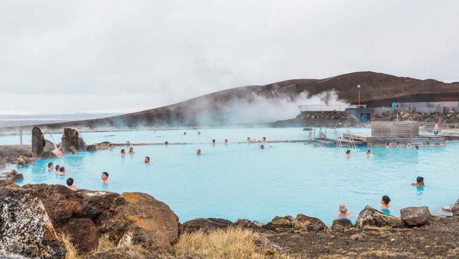 Mývatn Nature Baths, Mývatn, North Iceland, Iceland